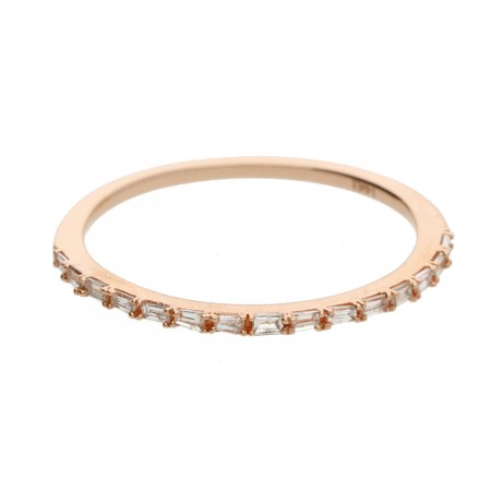 Band ring with diamonds 0.14 ct