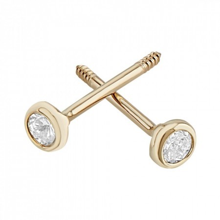 New style Stud Earrings in 14K