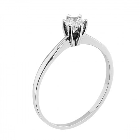 Engagement ring 14K 1.3 gr