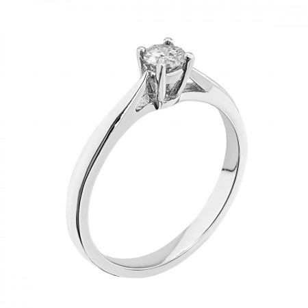 Anillo Solitario 14K 0.25 ct