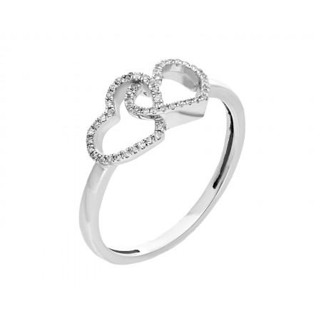 The heart ring in 14k a timeless jewel