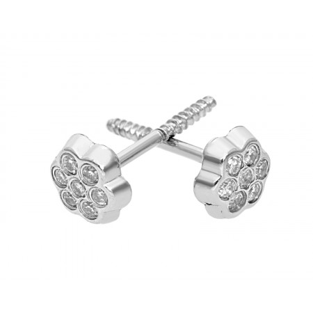 Baby diamond Stud earrings 0.07 ct