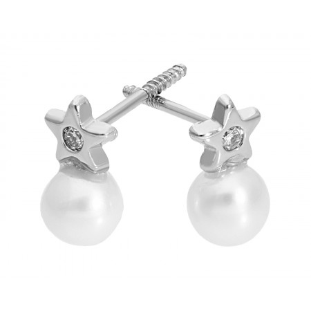 Broqueles para niña de 0.02 ct