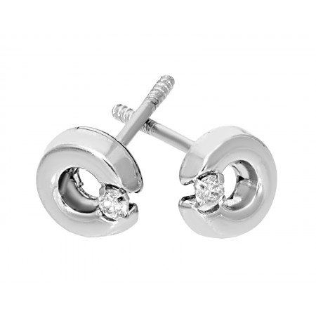 Diamond Stud earrings 0.02 ct