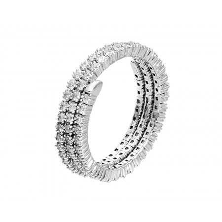 New and modern band ring in 14K 1.00 ct