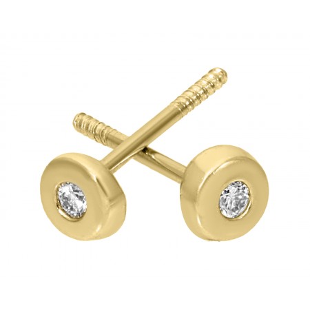 Broqueles de bebé de 0.12 ct