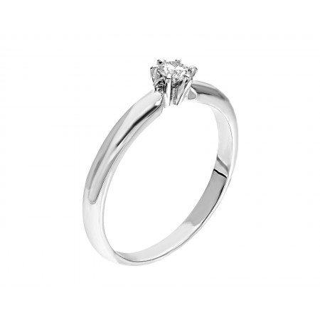 solitaire ring with 0.40 ct