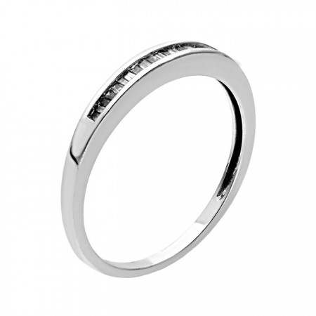 Band ring in 14k 0.20ct