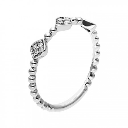 Diamond band ring of 0.10 ct