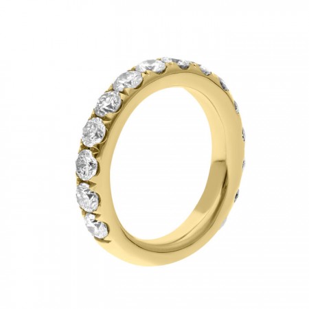 Luxury diamond band ring 2.50 ct