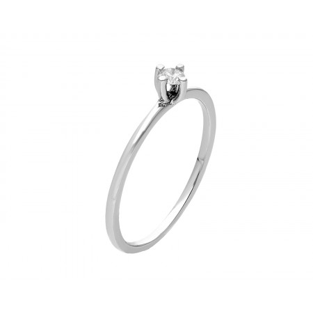 Solitaire ring  0.05 ct