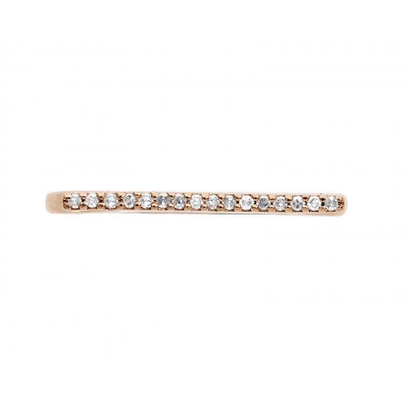 Diamond band ring 0.10 ct