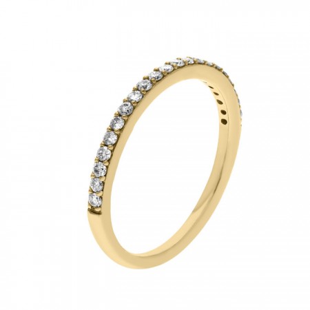 Wedding diamond band ring in 14k