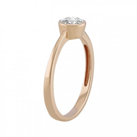 Solitaire ring 0.58 ct