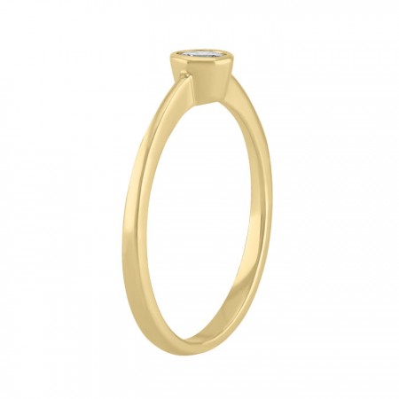 Anillo solitario de 0.20 ct de diamante