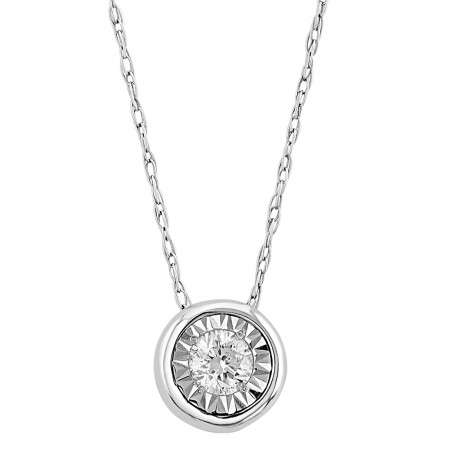 Diamond pendant 0.22 ct