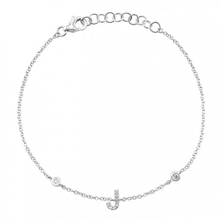 White gold in 14k wrist band