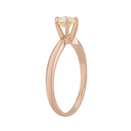 Diamond solitaire ring 0.40 ct