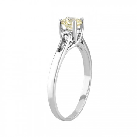 Solitaire diamond ring 0.47 ct