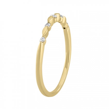 Band ring in 14K