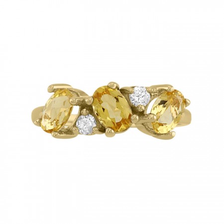 Fancy ring in 14k