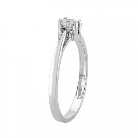 Solitaire Diamond ring 0.22 ct