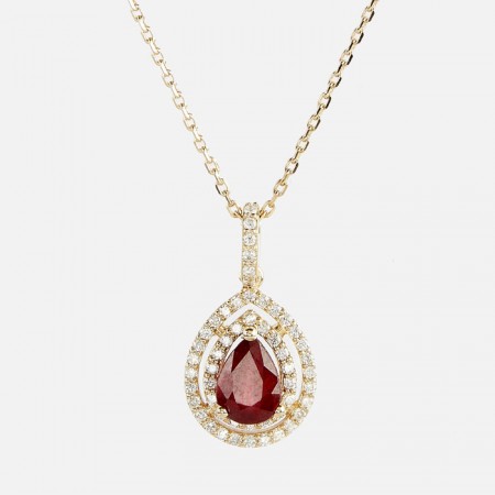 Gargantilla en oro amarillo de 14K